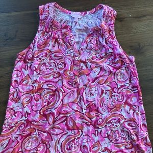 Lilly Pulitzer Essie Tank. Size XL.